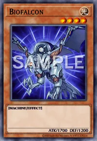 Biofalcon, Yu-Gi-Oh! card, LIGHT