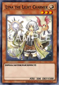 Lyna the Light Charmer, Yu-Gi-Oh! card, LIGHT