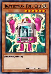 Batteryman Fuel Cell, Yu-Gi-Oh! card, LIGHT