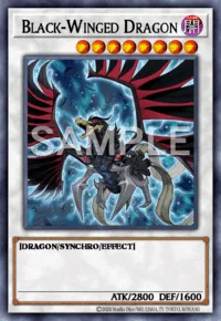 Black-Winged Dragon, Yu-Gi-Oh! card, DARK