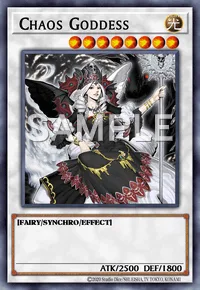 Chaos Goddess, Yu-Gi-Oh! card, LIGHT