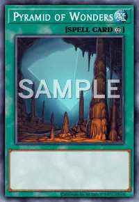 Pyramid of Wonders, Yu-Gi-Oh! card, SPELL