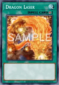 Dragon Laser, Yu-Gi-Oh! card, SPELL