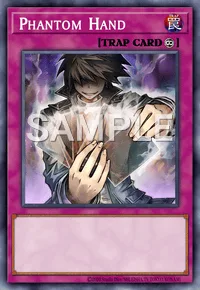 Phantom Hand, Yu-Gi-Oh! card, TRAP