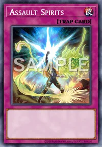 Assault Spirits, Yu-Gi-Oh! card, TRAP