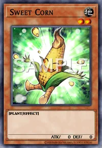 Sweet Corn, Yu-Gi-Oh! card, EARTH