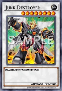 Junk Destroyer, Yu-Gi-Oh! card, EARTH