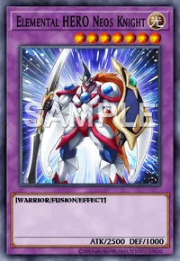 Elemental HERO Neos Knight, Yu-Gi-Oh! card, LIGHT