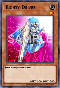 Righty Driver, Yu-Gi-Oh! card, EARTH
