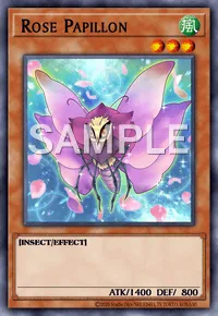 Rose Papillon, Yu-Gi-Oh! card, WIND