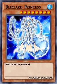 Blizzard Princess, Yu-Gi-Oh! card, WATER