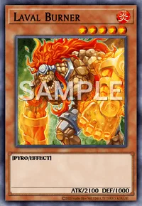 Laval Burner, Yu-Gi-Oh! card, FIRE