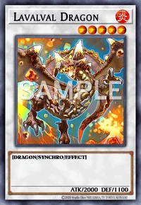 Lavalval Dragon, Yu-Gi-Oh! card, FIRE