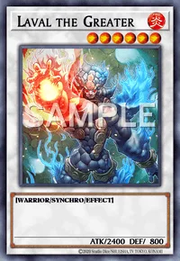 Laval the Greater, Yu-Gi-Oh! card, FIRE