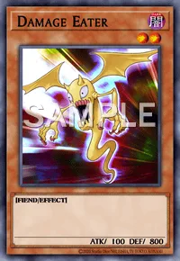 Damage Eater, Yu-Gi-Oh! card, DARK