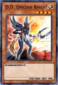 D.D. Unicorn Knight, Yu-Gi-Oh! card, LIGHT
