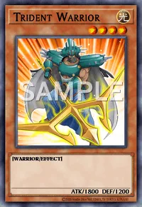 Trident Warrior, Yu-Gi-Oh! card, LIGHT