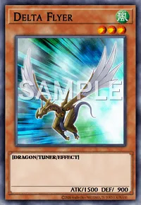 Delta Flyer, Yu-Gi-Oh! card, WIND