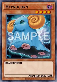 Hypnocorn, Yu-Gi-Oh! card, DARK
