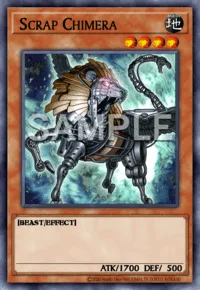 Scrap Chimera, Yu-Gi-Oh! card, EARTH