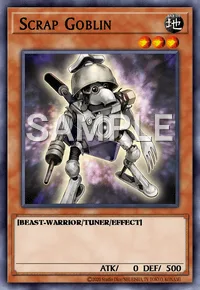 Scrap Goblin, Yu-Gi-Oh! card, EARTH