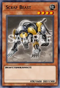 Scrap Beast, Yu-Gi-Oh! card, EARTH