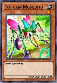 Naturia Mosquito, Yu-Gi-Oh! card, EARTH