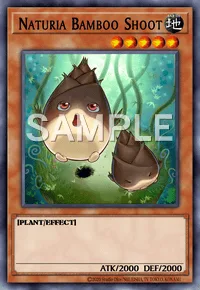Naturia Bamboo Shoot, Yu-Gi-Oh! card, EARTH