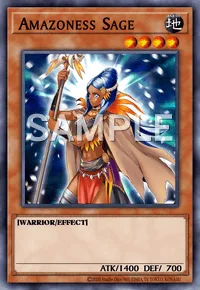Amazoness Sage, Yu-Gi-Oh! card, EARTH