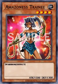 Amazoness Trainee, Yu-Gi-Oh! card, EARTH