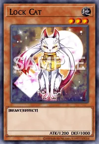 Lock Cat, Yu-Gi-Oh! card, EARTH