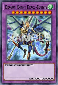 Dragon Knight Draco-Equiste, Yu-Gi-Oh! card, WIND
