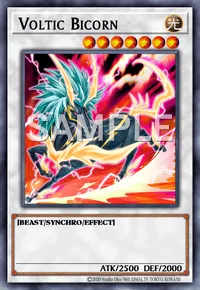 Voltic Bicorn, Yu-Gi-Oh! card, LIGHT