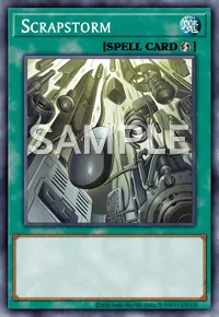 Scrapstorm, Yu-Gi-Oh! card, SPELL