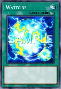 Wattcine, Yu-Gi-Oh! card, SPELL