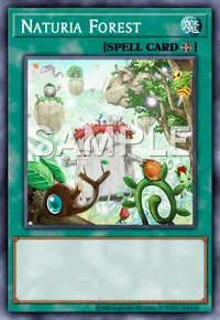 Naturia Forest, Yu-Gi-Oh! card, SPELL