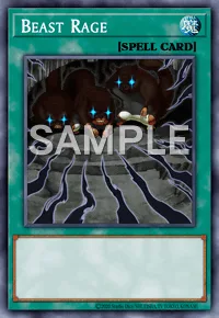 Beast Rage, Yu-Gi-Oh! card, SPELL