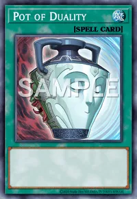 Pot of Duality, Yu-Gi-Oh! card, SPELL