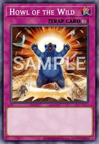 Howl of the Wild, Yu-Gi-Oh! card, TRAP