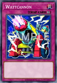 Wattcannon, Yu-Gi-Oh! card, TRAP