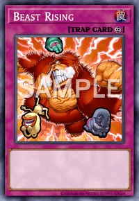Beast Rising, Yu-Gi-Oh! card, TRAP