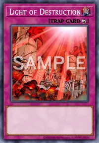 Light of Destruction, Yu-Gi-Oh! card, TRAP