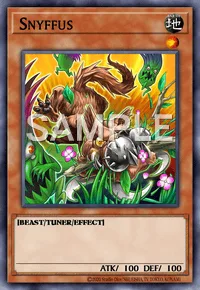 Snyffus, Yu-Gi-Oh! card, EARTH