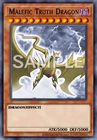 Malefic Truth Dragon, Yu-Gi-Oh! card, DARK