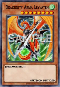 Dragunity Arma Leyvaten, Yu-Gi-Oh! card, WIND