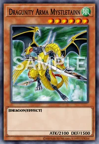 Dragunity Arma Mystletainn, Yu-Gi-Oh! card, WIND