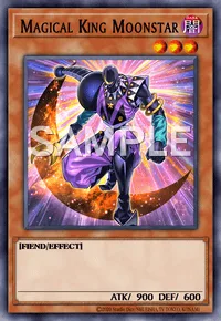 Magical King Moonstar, Yu-Gi-Oh! card, DARK