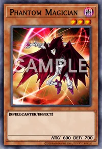 Phantom Magician, Yu-Gi-Oh! card, DARK