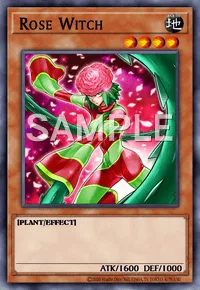 Rose Witch, Yu-Gi-Oh! card, EARTH