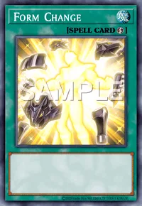 Form Change, Yu-Gi-Oh! card, SPELL